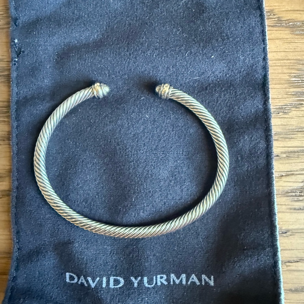 David Yurman Twisted Sterling Silver Bracelet